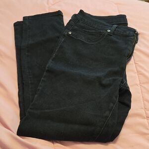 1822 Denim Women's Black Skinny Jeans